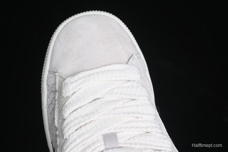 Puma Suede XL Retro Casual Sneakers with Premium Pigskin Upper - 395777-02