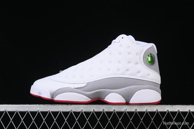 Nike Air Jordan 13 Retro Basketball Shoes with 3D Holographic Cat Eye and Carbon Fiber - 414571-160