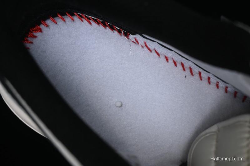 Nike Air Force 1 '07 Low Stussy Collaboration - AF1 Light Grey Red Tag Low-Top Casual Sneakers SJ6698-009