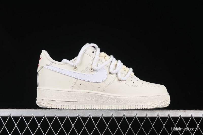Nike Stussy x Air Force 1 '07 Low Casual Sneakers - ZH0316-047
