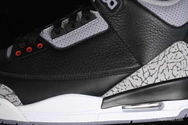 Nike Air Jordan 3 Retro "Black Cement" Basketball Shoes - DN3707-010