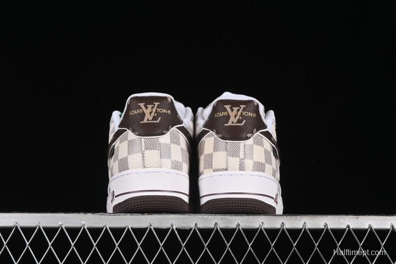 Nike Air Force 1 '07 Low Louis Vuitton Collaboration Casual Sneakers - LD4631-202