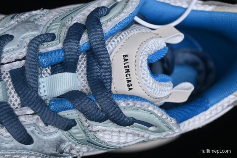 Balenciaga Runner Kith Four Color Retro Casual Sneakers - W3RXP9402