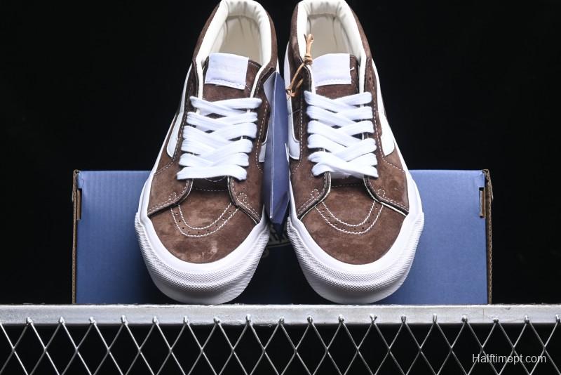 Vans Sk8-Mid Reissue 83 Premium Suede Retro Skate Shoes - VN000CQQDMV