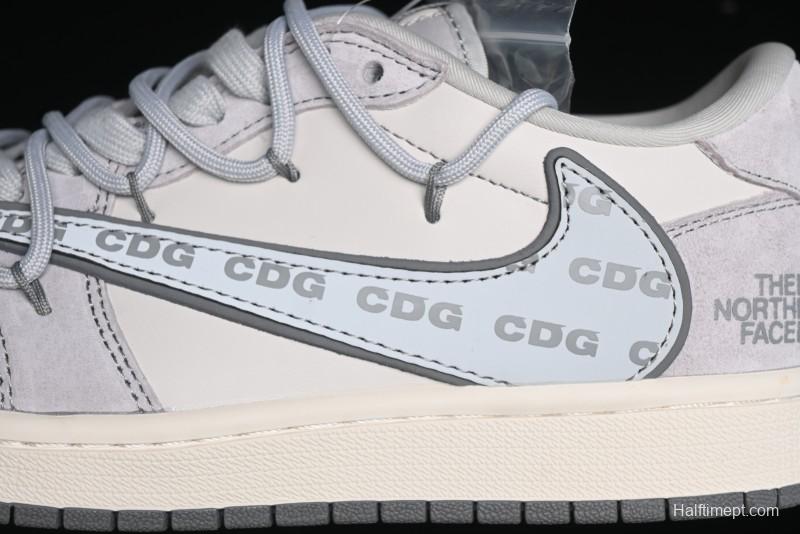 Nike Travis Scott x Fragment Design x Air Jordan 1 Low OG SP AJ1 - SJ0086-142