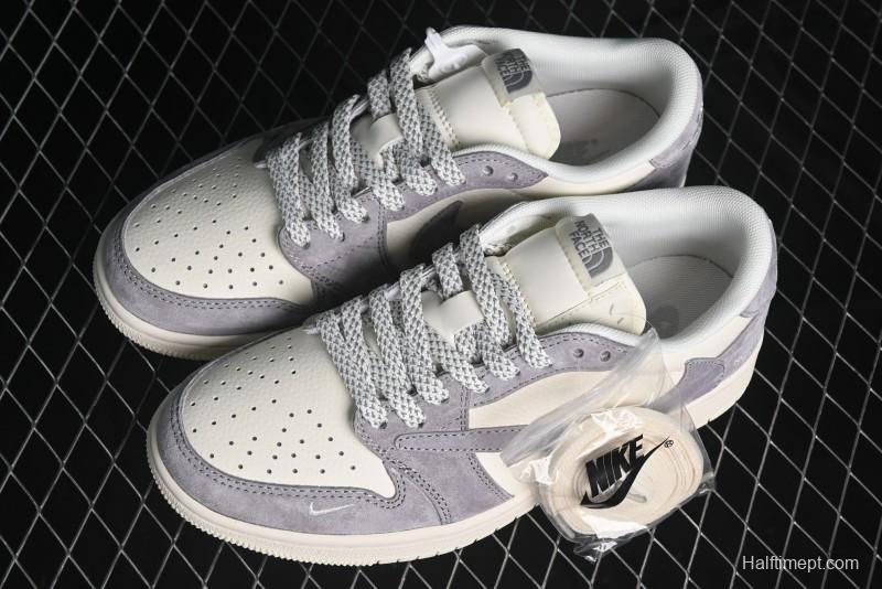 Nike Travis Scott x Fragment Design x Air Jordan 1 Low OG SP AJ1 Low Top Casual Sneakers - XS3086-001