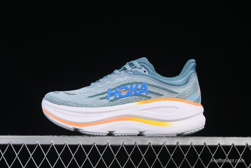 HOKA ONE ONE Bondi 9 Cushioned Running Shoes with Soft EVA Midsole - 1162011 GYBU