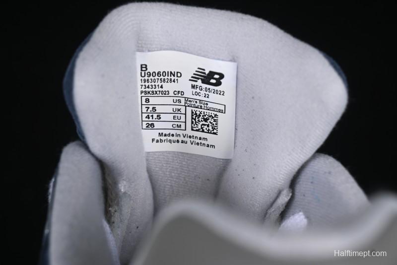 New Balance 9060 Retro Casual Running Shoes with ABZORB Cushioning Technology - U9060IND