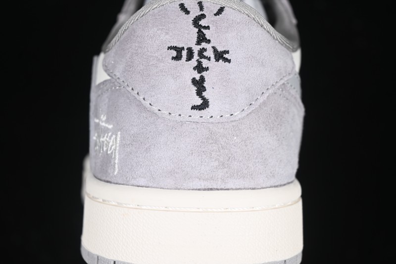 Nike Travis Scott x Fragment Design x Air Jordan 1 Low OG SP AJ1 Retro Sneakers - SJ2068-132
