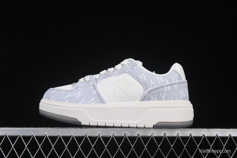 New York Yankees Chunky Liner Mid Denim Monogram Sandals with Thick Sole - 3ASXS015N50GRS