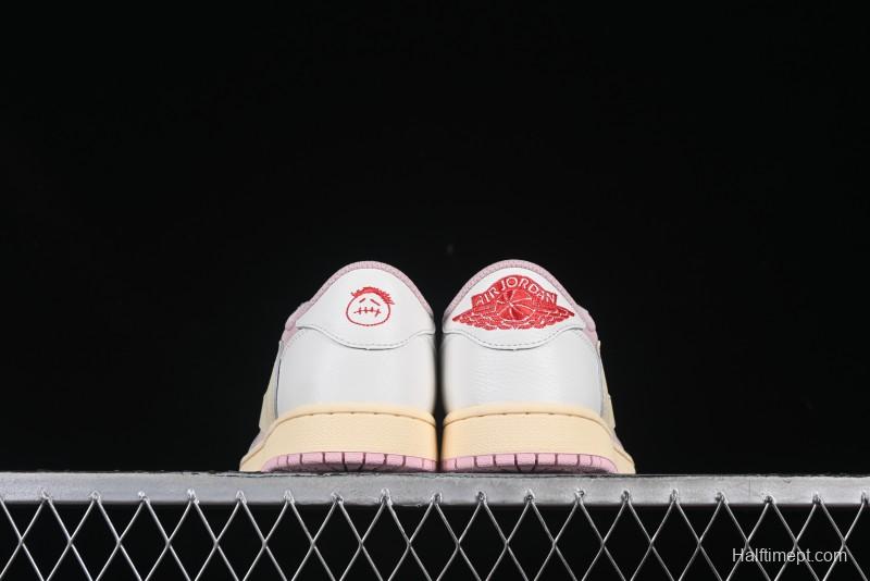 Nike Travis Scott x Air Jordan 1 Low OG Retro Sneakers - DM7866-600