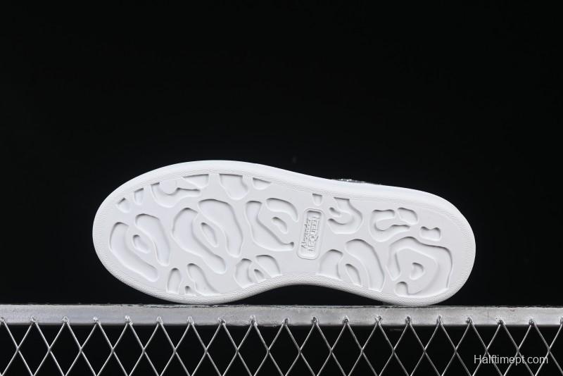 Alexander McQueen Oversized Sneakers with White Crystals - D.E5