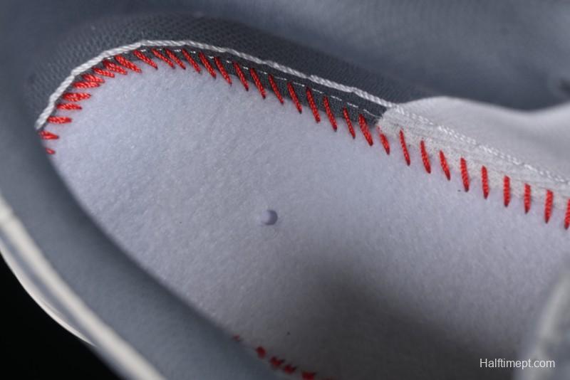 Nike Air Force 1 '07 Low UN Collaboration Pigskin Grey Stitch Low-Top Casual Sneakers - BB7518-018