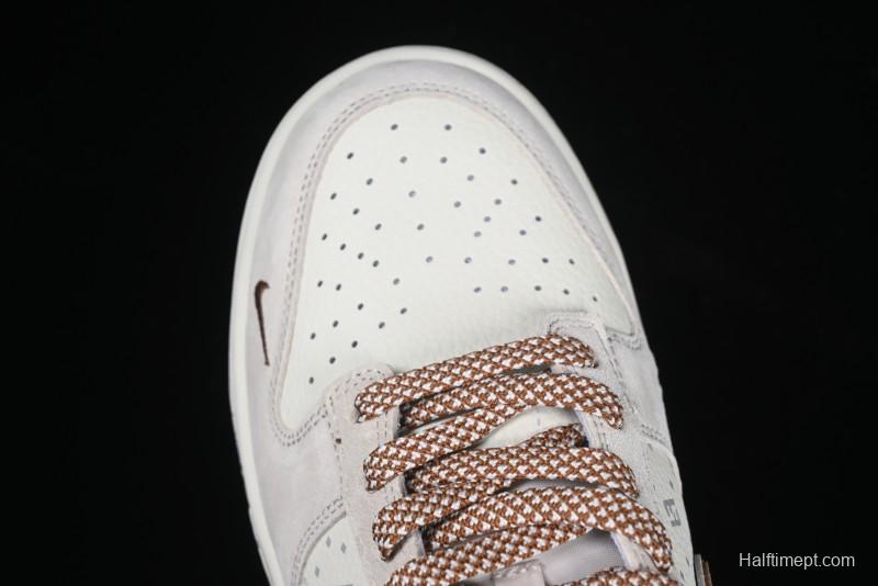 Nike SB Dunk Low Fendi Collaboration Anniversary High-End Custom Low-Top Casual Skate Shoes - DJ2024-057