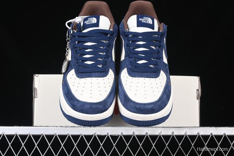 Nike Air Force 1'07 Low The North Face Collaboration - Steel Blue Low-Top Casual Sneakers - KK1988-032