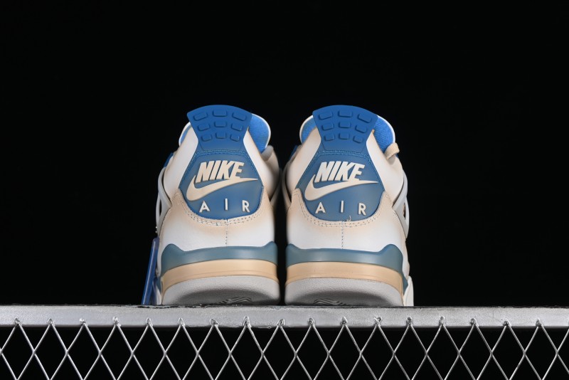 Nike Air Jordan 4 Retro Basketball Shoes Blastoise Collaboration - 308797-105