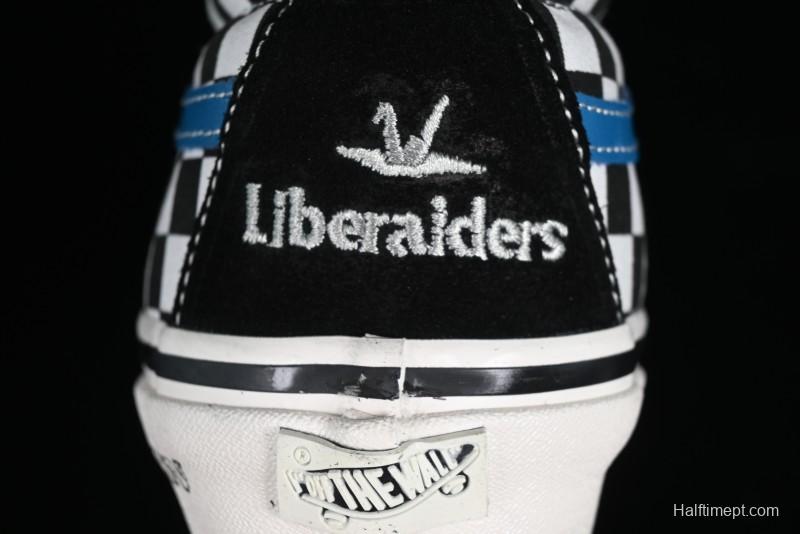 Vans SK8-Mid x Liberaiders Origami Checkerboard Mid-Top Casual Skate Shoes - VN0A3TKNQXH