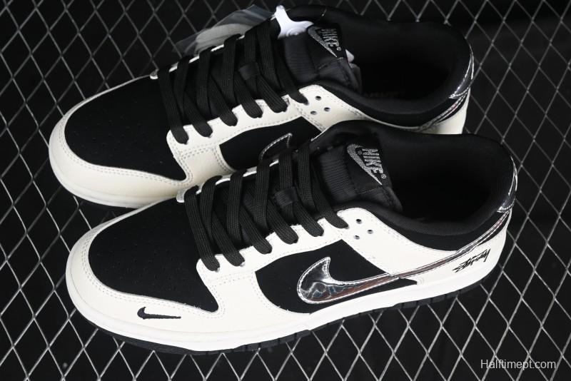 Nike SB Dunk Low Stussy Anniversary Edition Customized Low-Top Casual Skate Shoes - KK1333-015