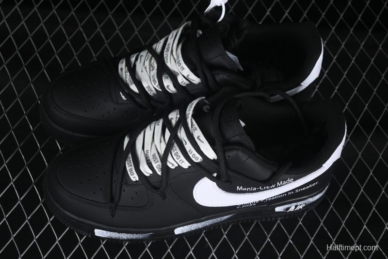 Nike Air Force 1'07 Low High Street Off-White Style Casual Sneakers - ZH0316-059