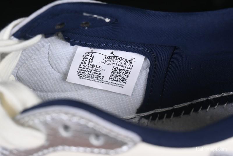 Nike Travis Scott x Fragment Design x Air Jordan 1 Low OG SP AJ1 Retro Sneakers - DM9288-008