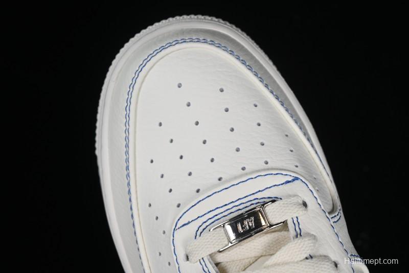 Nike Vlone x Air Force 1 '07 Low Collaboration Light Blue Casual Sneakers - AA5360-011