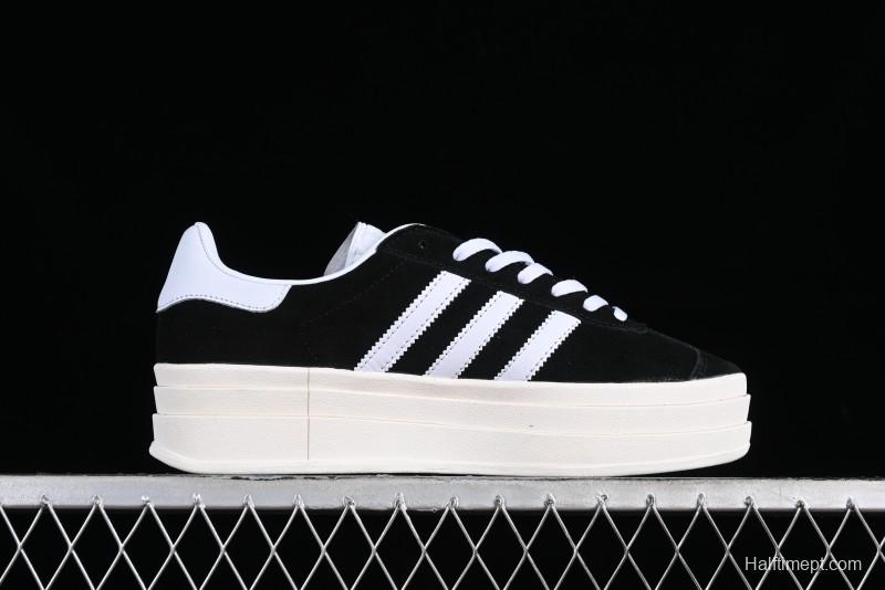 Adidas Originals Gazelle Bold HQ6912 Low-Top Sneakers with Thick Sole for Casual Wear, Non-Slip and Durable - HQ6912