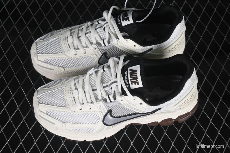 Nike Zoom Vomero 5 Retro Casual Running Shoes with Lightweight EVA Midsole - FJ2028-001