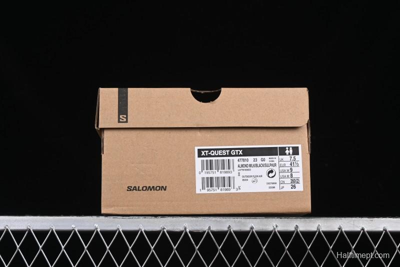 Salomon XT-Quest Outdoor Trail Running Shoes with SENSIFIT Technology and CONTAGRIP Outsole - 477810-23