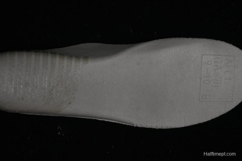 Nike Air Force 1 '07 Low Casual Sneakers with Hemp Rope Laces and Distressed Design - 315122-333