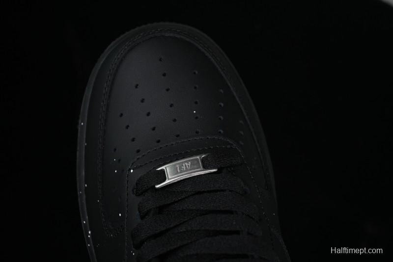 Nike Air Force 1 '07 Low Casual Sneakers with Black Splatter Design - ZH0316-046