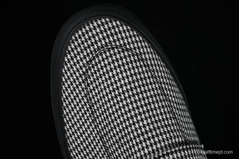 Vans Demons Style 53 Black White Retro Houndstooth Loafers - VN000CQPYER