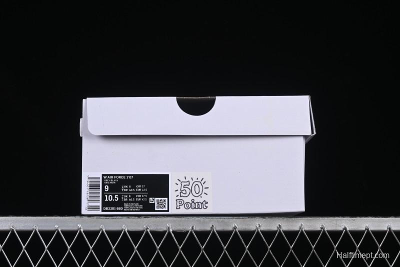 Nike Air Force 1 MVP "Rock Plan" Custom Edition - Black & White