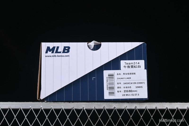 New York Yankees Chunky Liner Custom Platform Sneakers - 3ASXCA12N50WHS