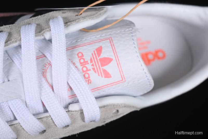 Adidas Samba Classic – White/Black with Pink Translucent Sole