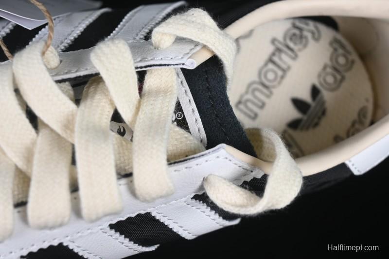 Adidas Samba x Bob Marley Limited Edition Sneakers - Retro Black with Rasta-Inspired Details