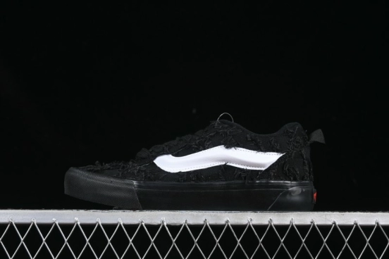 Vans Vault OG Era LX "Distressed Black" Premium Skate Sneakers