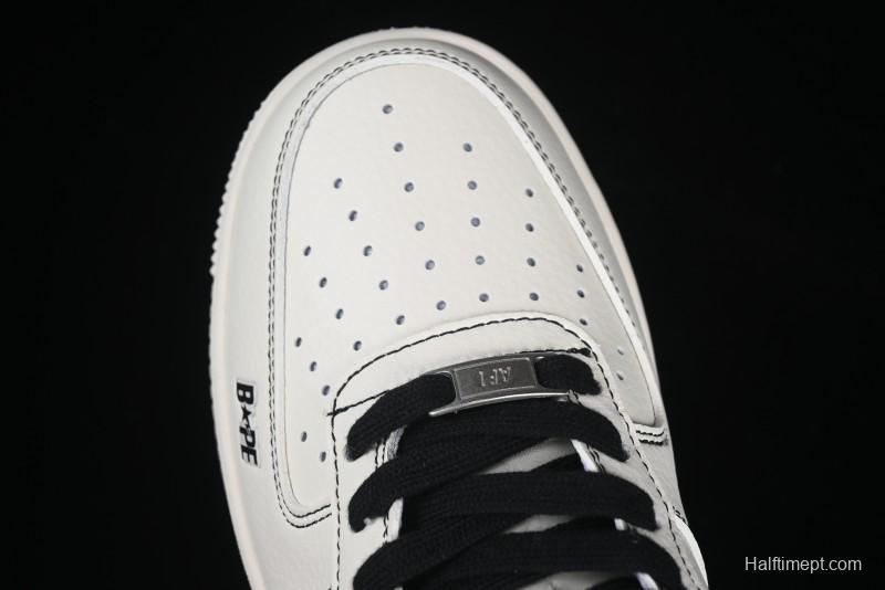 Nike Air Force 1 '07 Low Bape Collaboration Dual Camo Print Casual Sneakers - XS1958-523