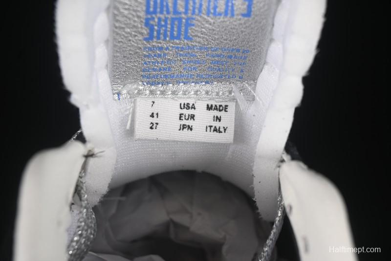 Golden Goose Marathon Comfortable Low-Top Lifestyle Sneakers in White Black - H8D4