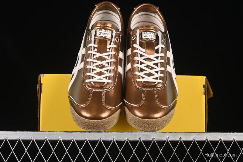 Onitsuka Tiger Mexico 66 SD Low-Top Leather Sneakers for Casual Running - 1183C468-200