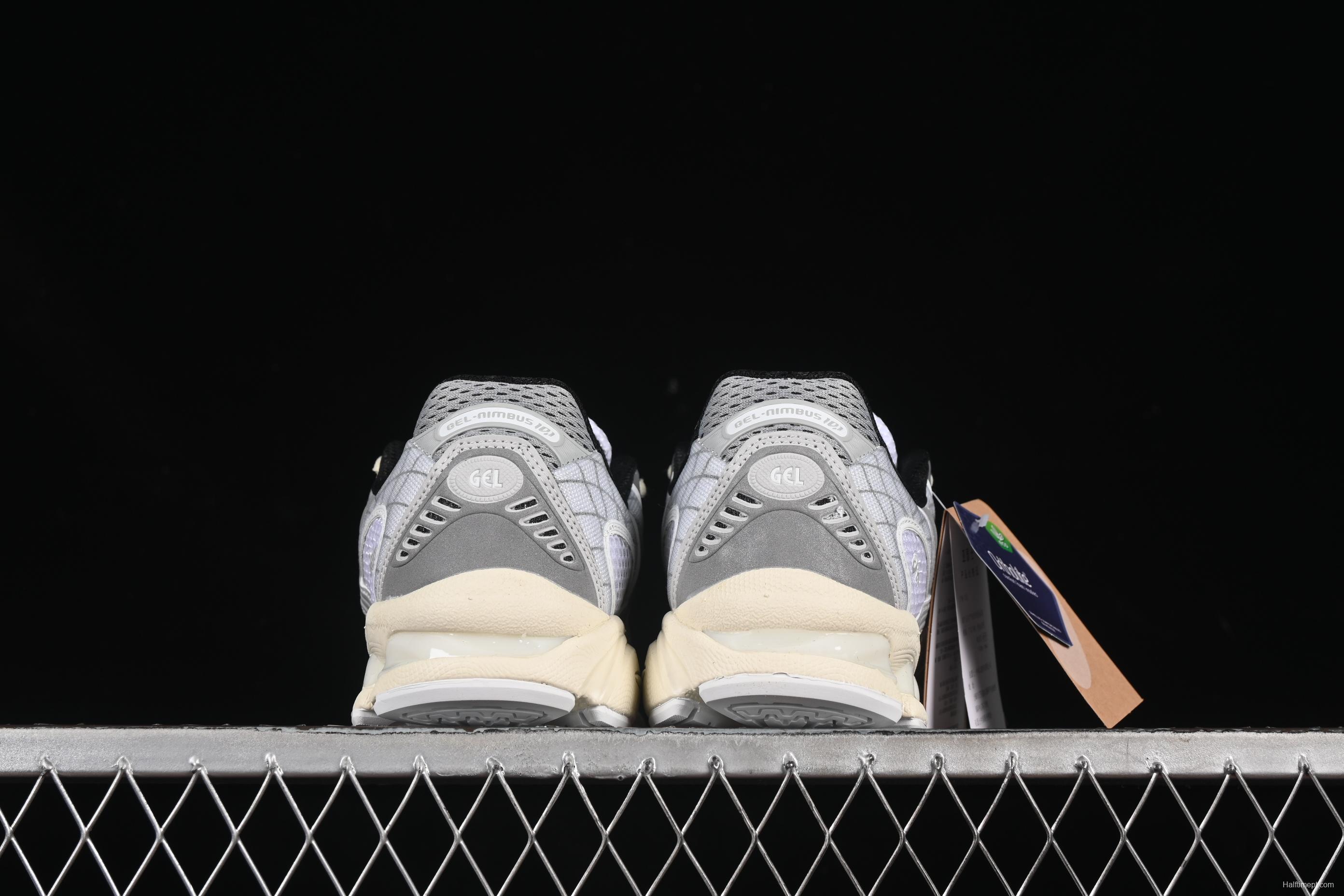 Asics Gel-Nimbus 10.1 Retro Breathable Casual Shoes with Cushioning for Men - 1203A673-100