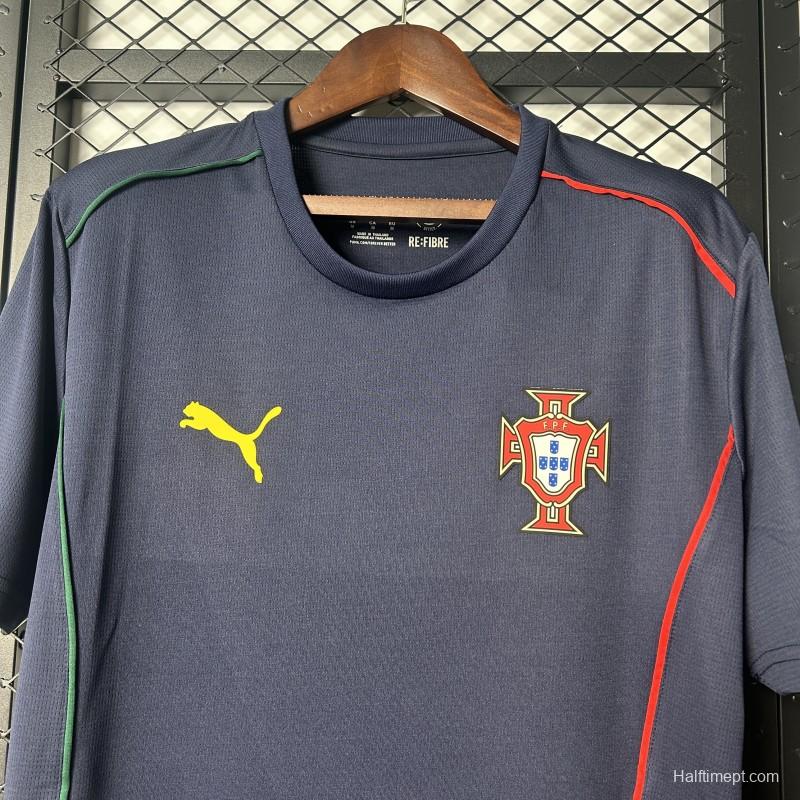 2025 Portugal Navy Pre-Match Jersey