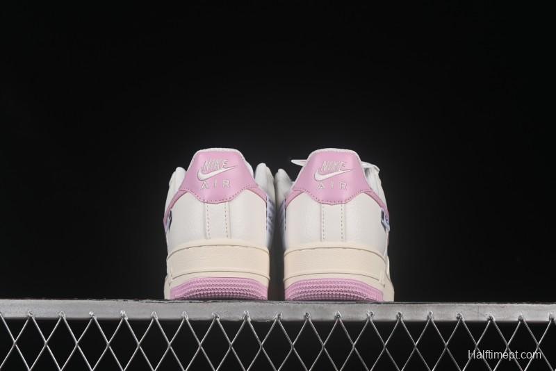 Nike Air Force 1'07 Low Custom Casual Sneakers with Full-Length Air Cushion - DD8959-100