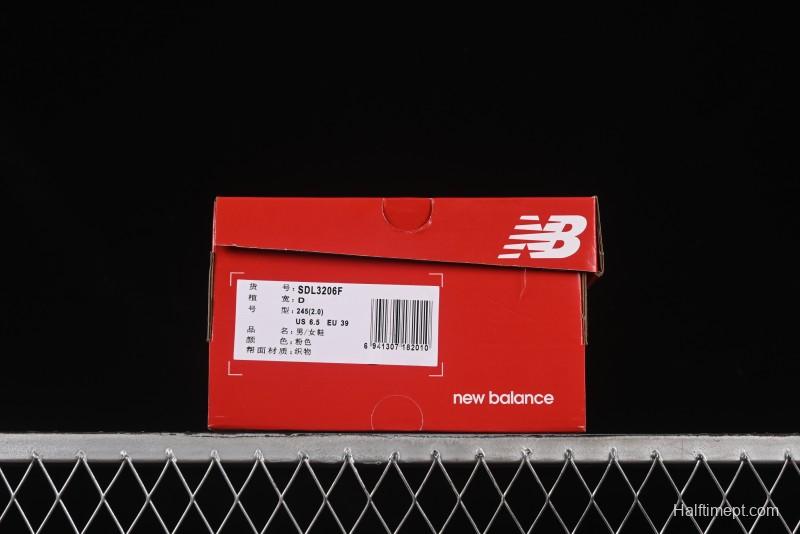 New Balance Summer Retro Beach Sandals with Soft MD High-Frequency Sole - SDL3206F