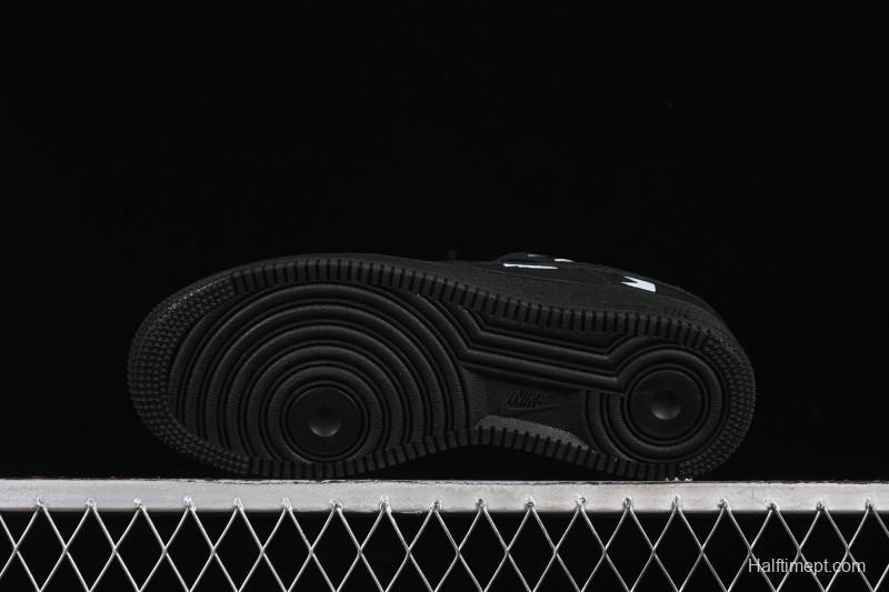 Nike Comme Des Garcons Air Force 1 Low Casual Sneakers with Full-Length Air Cushion - IB9949-001