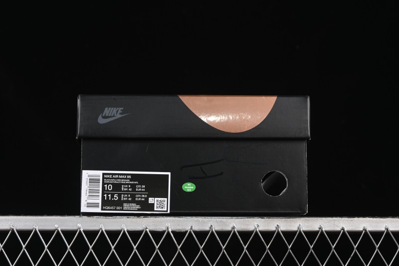 Nike Air Max 95 Retro Cushioned Running Shoes - HQ6457-001