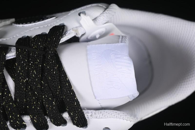 Nike Air Force 1'07 Low East Fence Drunk Chinese Style Gradient Yellow Low-Top Casual Sneakers - ZH0316-082