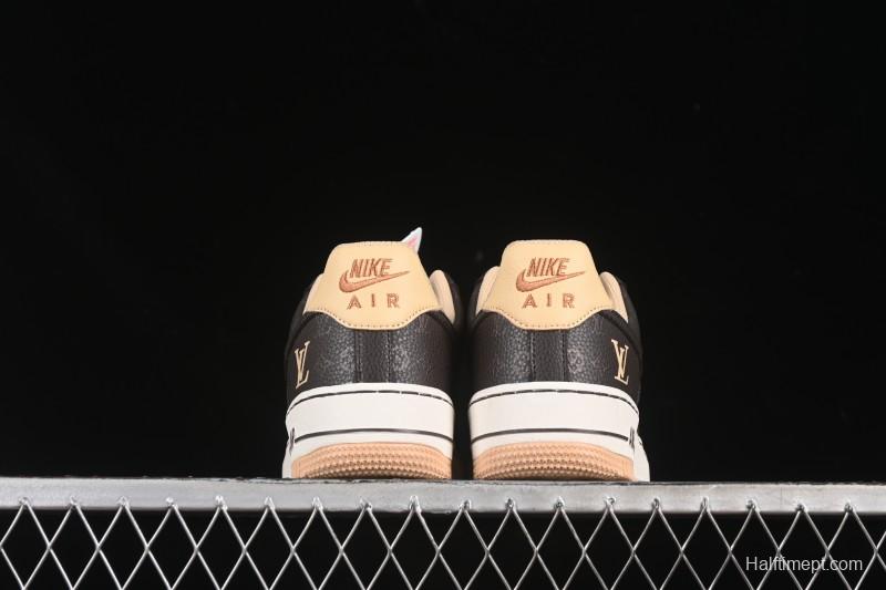 Nike Air Force 1 '07 Low LV Collaboration Coffee Brown Casual Sneakers - LW9279-007