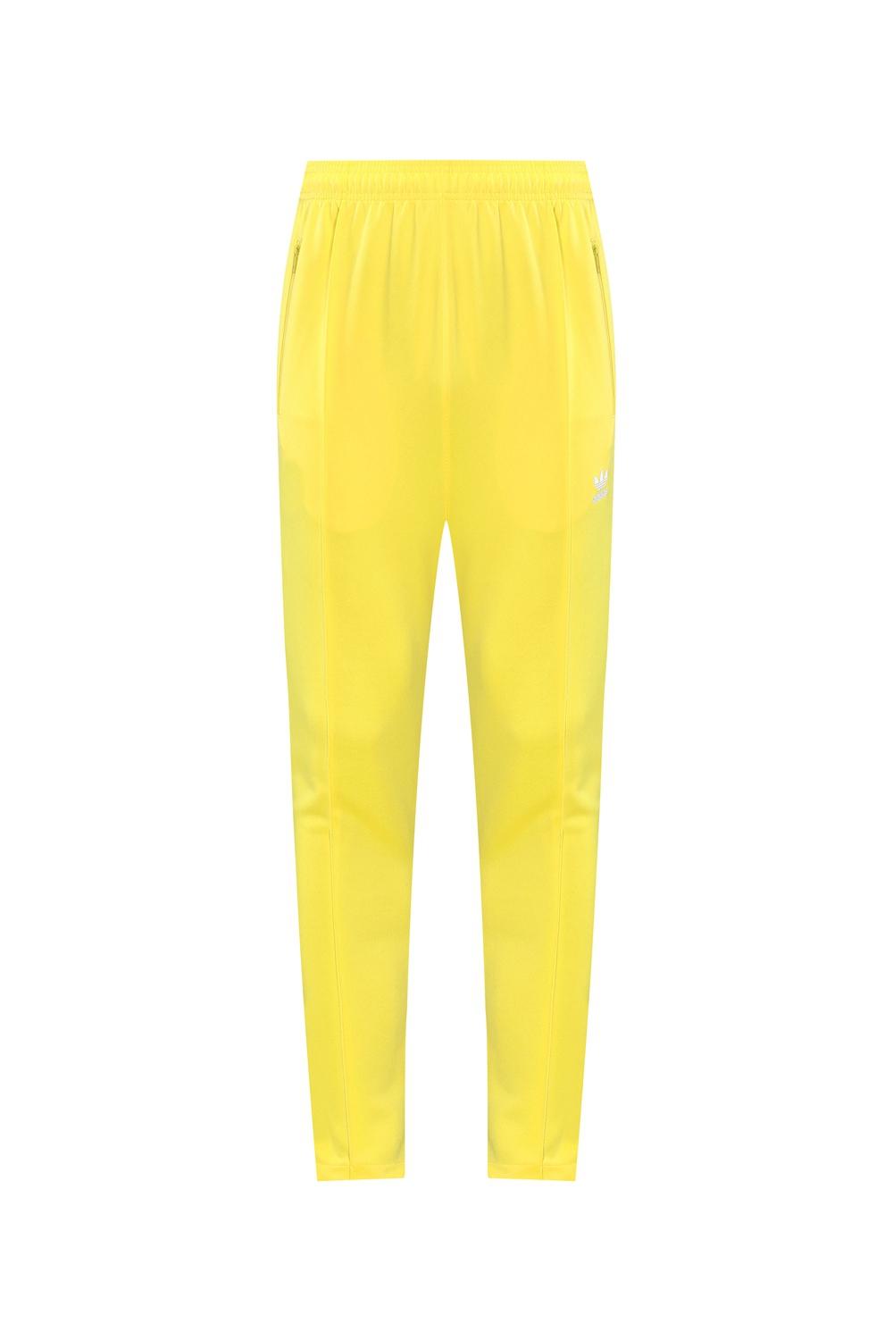 2025 Adidas Original Yellow Full Hoodie Zipper Jacket +Long Pants