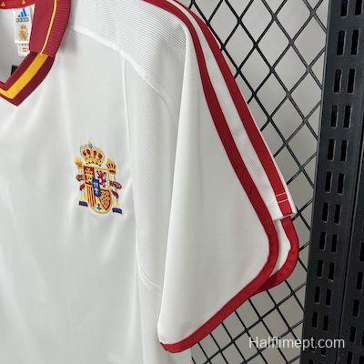 Retro 1998 Spain Away Jersey