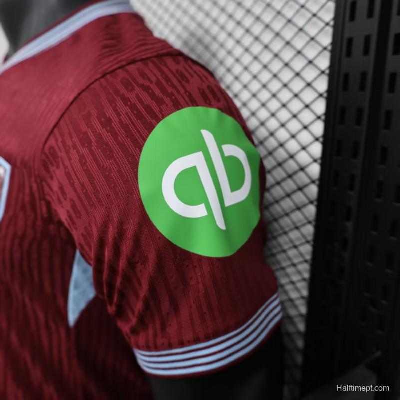 Player Version 25/26 West Ham Home Jersey